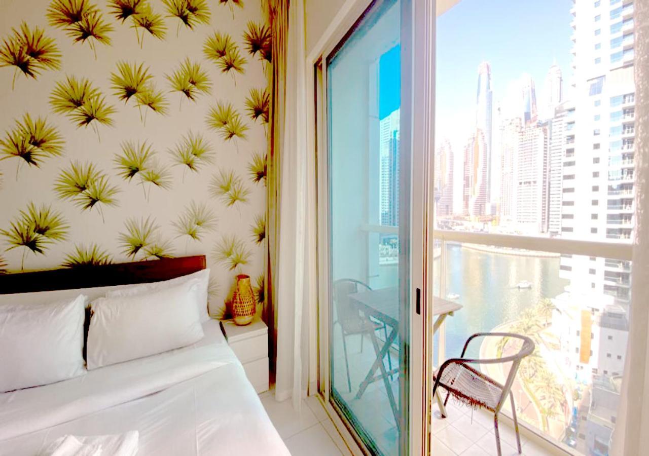 Panoramic Sea Views Studio Apartment - Marina Dubai Exterior foto