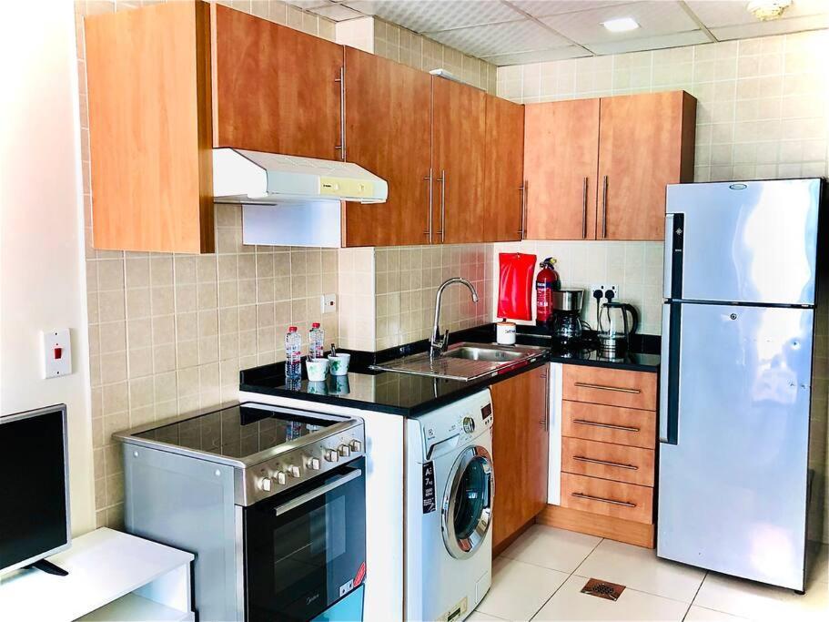 Panoramic Sea Views Studio Apartment - Marina Dubai Exterior foto