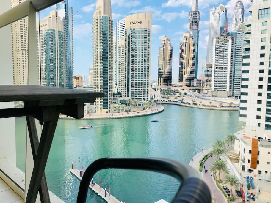 Panoramic Sea Views Studio Apartment - Marina Dubai Exterior foto