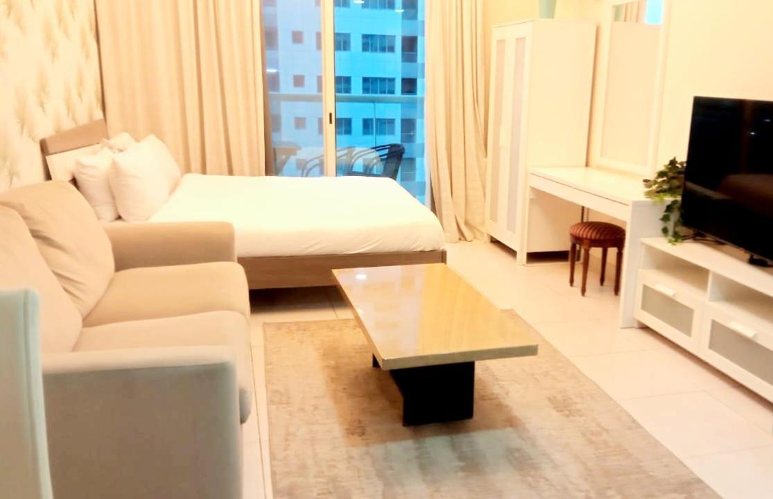 Panoramic Sea Views Studio Apartment - Marina Dubai Exterior foto