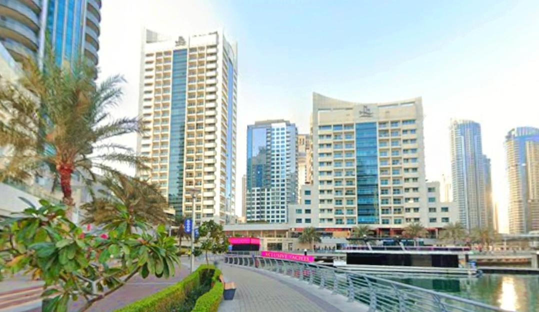 Panoramic Sea Views Studio Apartment - Marina Dubai Exterior foto
