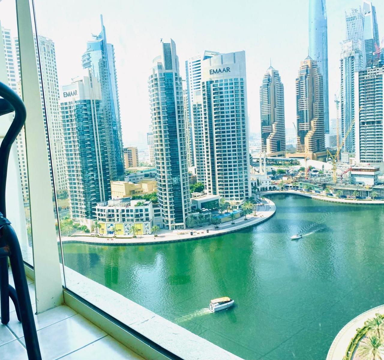Panoramic Sea Views Studio Apartment - Marina Dubai Exterior foto